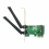 Wireless Card WiFi Mini PCI-E Express to PCI-E Adapter with 2 Antenna 2
