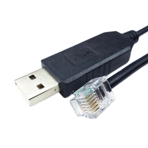 Καλώδιο σειριακού ελέγχου προσαρμογέα USB σε Rj11 Rj12 6P4C, καλώδιο EQMOD, 1,8 μέτρα 2