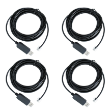 USB-RJ11-RJ12 6P4C-sovitin sarjaliitäntään, ohjauskaapeli EQMOD-kaapeli, 1,8 m