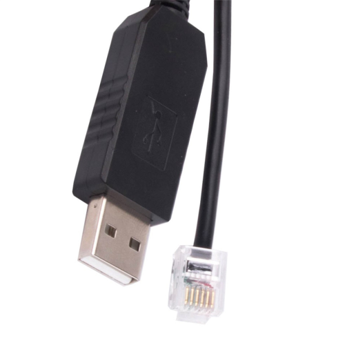 Καλώδιο σειριακού ελέγχου προσαρμογέα USB σε Rj11 Rj12 6P4C, καλώδιο EQMOD, 1,8 μέτρα 1