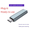 USB Type-C -virtuaalinäyttösovitin DDC EDID Dummy Plug 4K@60Hz 4