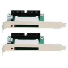 2X 40-Pin Compact Flash Card To 3.5 Ide Converter Back Panel