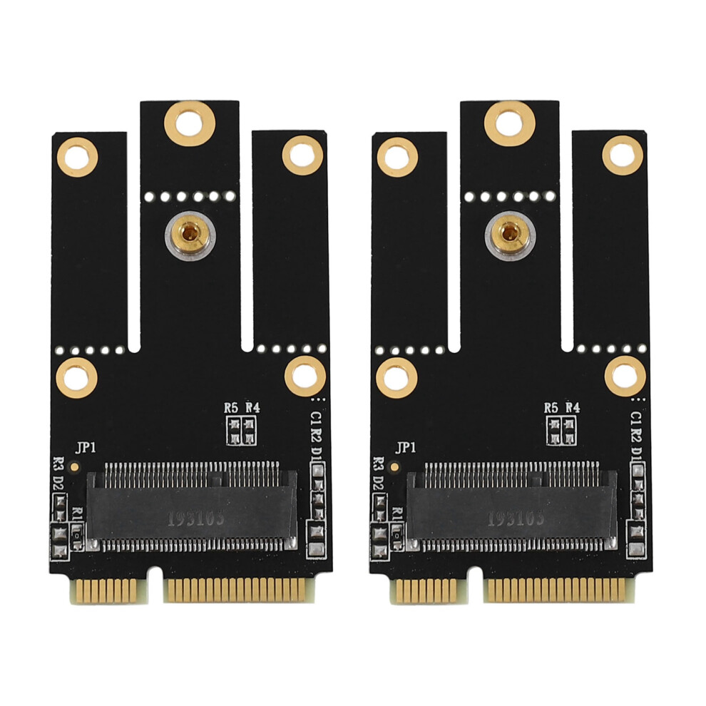 Photos - Cable (video, audio, USB) Markenlos 2X New M.2 NGFF To Mini PCI-E  Adapter for M.2 Wifi (PCIe+USB)