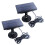 2x udendørs 9V 1800mAh solpanel batterioplader til HC300 1