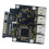 2X 2.5 Inch 4 TF to SATA Adapter Card,Self-Made SSD Solid State Drive 5