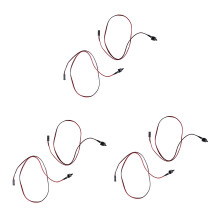 6 Pack 2 Pin SW PC Power Cable on/off Push Button 45cm
