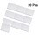 Smooth Absorption Brick White Boards for Home Use 20Pack 3