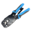 2X RJ45 Network Crimper 10P 8P 6P 4P Crimping Tools Stripper 5