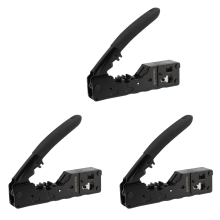 3x krimpovací kleště Cat5 Cat6 Cat7 pro RJ45 RJ12 RJ11