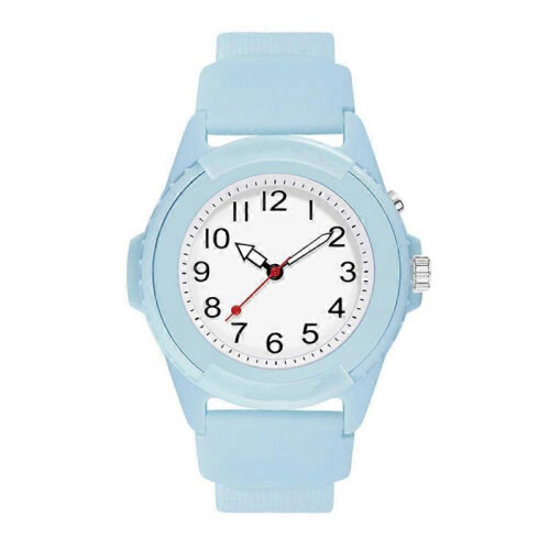 Round Digital Watch for Children Night Luminous Time Reading Assistance 1Pack 1