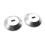 Adhesive Security Plate with Slot for Lock Down Laptops(Silver 2Pack) 2