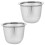 Fine Tea Strainer Stainless Steel Tea Infuser Home Use Silver 6.00X6.00X5.00CM 2Pack 3
