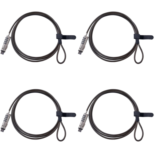 4 Digital Universal Lock USB Laptop Security Cable Lock for Computer