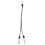 3,5 mm (1/8 tomme) Jack stereolydsplitter Y-adapterkabel (25 cm) 4