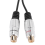 3,5 mm (1/8 tomme) Jack stereolydsplitter Y-adapterkabel (25 cm) 6