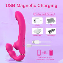Vibrator Sex Toy for Women Couples, 5 Flapping G Spot Vibabrator