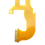 1PCS Lens Back Main Flex Cable DSC-RX100/RX100 II M2 Camera 3