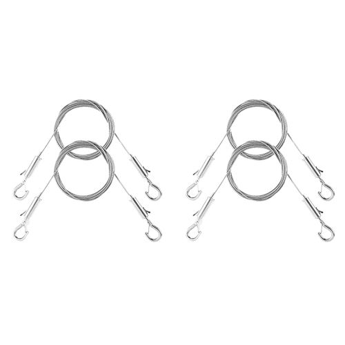 2PCS Adjustable Picture Hanging Wire Kit,1MX1.5Mm Cables Hanging Rope