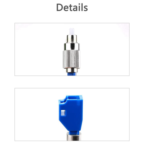 1 stk. visuel fejlfindingsadapter, FC han til LC hun adapter 2
