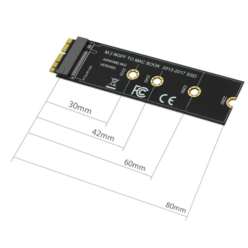 M.2 NVME SSD Convert Adapter Card for Pro Retina SSD Kit 2