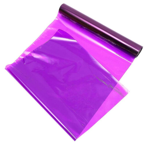 Cellophane Wrap Rolls Purple 3000x40cm Odorless Wrapping 1Set 1