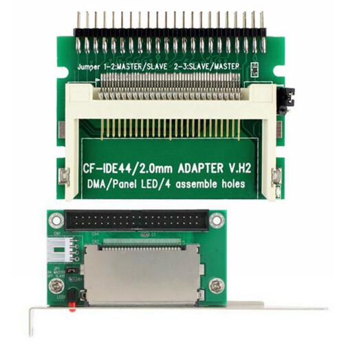 Compact Flash Card To Ide 44Pin 2Mm Male 2.5 Inch Hdd Bootable