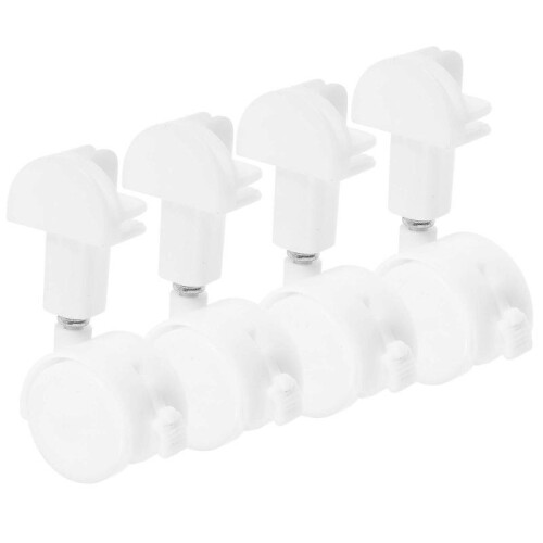 Plastic Caster Wheel Smooth Movement Pet Cage Furniture 4Pcs 2