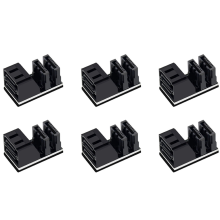 Adattatore doppio SATA 7 pin femmina a doppio 7 pin maschio con angolo di 90 gradi