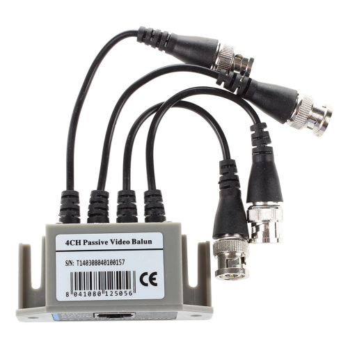 Transmetteur passif 4 canaux pour Balun vidéo UTP BNC 1