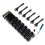 Κάρτα επέκτασης 6 θυρών PCIE σε SATA 6Gpbsx + καλώδιο SATA Κάρτα ανύψωσης PCI-E 6