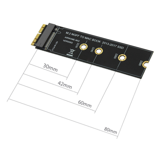 Κάρτα προσαρμογέα μετατροπής M.2 NVME SSD για κιτ Pro Retina SSD 1
