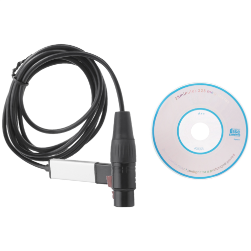 DMX512 USB-interfaceadapter LED-scenebelysningscontroller 2