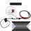 Computerventilatorlyseffektcontroller, 5V 3-benet/12V 4-benet RGB-ventilator 5