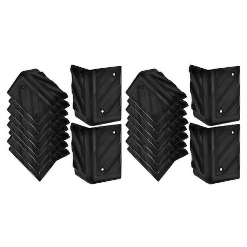 Right Angle Corner Guards Speaker Cabinet Corner Protectors Audio Equipment Protection 20Pcs 2