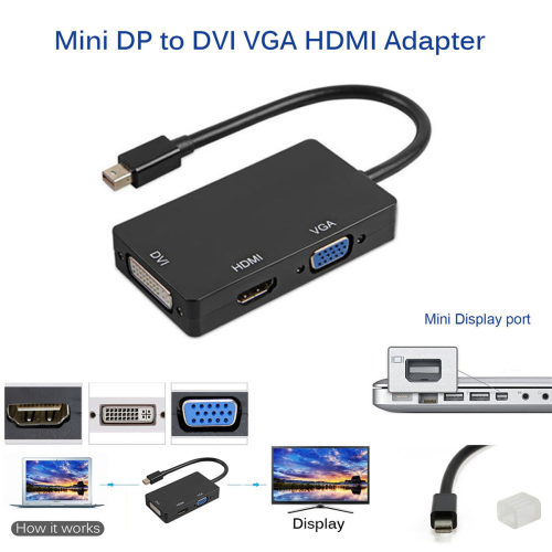 Mini DisplayPort for VGA-DVI-adapter 2
