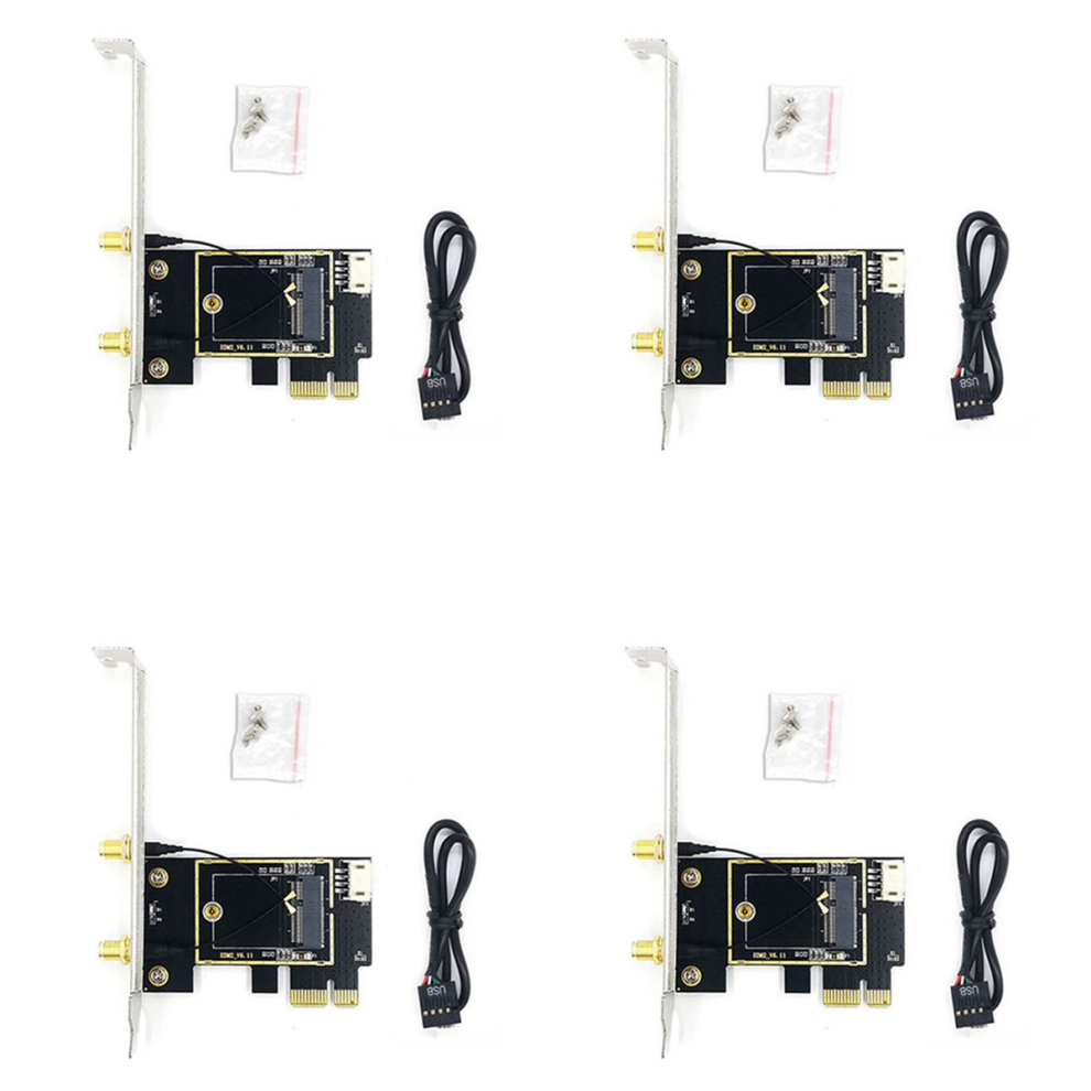 Photos - Other for Computer Markenlos NGFF M.2 to PCIE PCIE Adapter Card Supports Wireless Network Card 