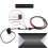 Computerventilatorlyseffektcontroller, 5V 3-benet/12V 4-benet RGB-ventilator 3