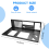 Mining Frame Mining Rig Case Ondersteuning ITX/Mini ATX voor 8 GPU (ATX) 4