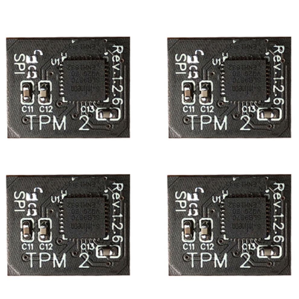 Remote Card 12 Pin Spi Tpm2.0 Security Module For Motherboard 4712799998807