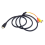 1080P - Kompatibelt han-AV-kabel med SCART til 3 phono-adapter 7