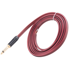 1/4 naar luidsprekerkabel, audiokabel naar 6,35 mm mannelijke mono-adapter