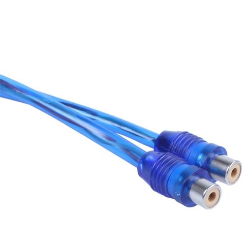 2x adaptérový kabel Phono Y Splitter, 1 samec na 2 samice, 30 cm 1