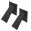 Self-Adhesive Black Easel Backs for Picture Frames Desktop Display Solutions 12.50X7.00X0.50CM Versatile Support 2Pcs 5