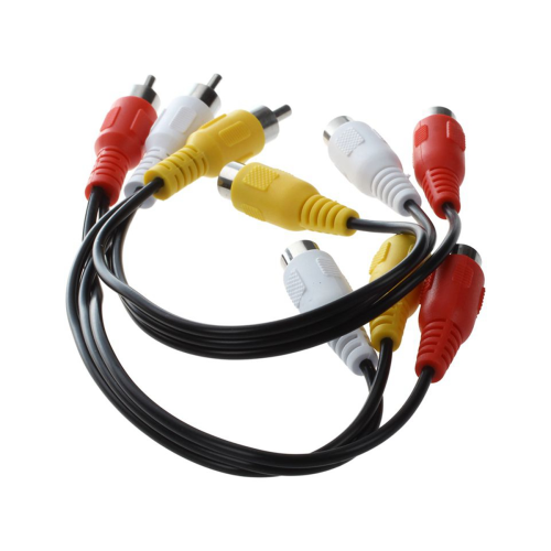 Stecker auf 6 Buchsen Audio-Video-AV-Adapterkabel 1
