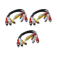 db-os jack dugó - 6 db-os jack dugó audio-video AV adapterkábel