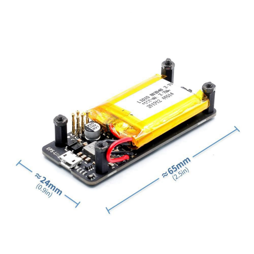 UPS Lite V1.2 UPS Power HAT Board for Zero Zero W 1