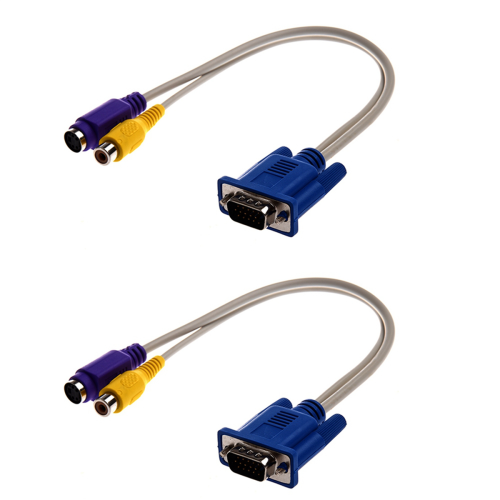 TV-out VGA naar S-Video/kabeladapter