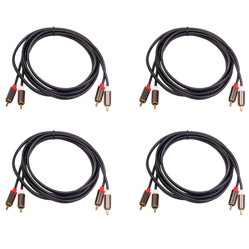 til 2 koaksial lydkabel 3,5 jack stereo lydkabel 1 m