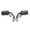 4 Pairs Passive Video Balun Transmitter & Transceiver with Cable 3