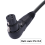 Cable de audio para micrófono con conector XLR de 3 pines, macho a hembra, en ángulo recto, 2 unidades 4